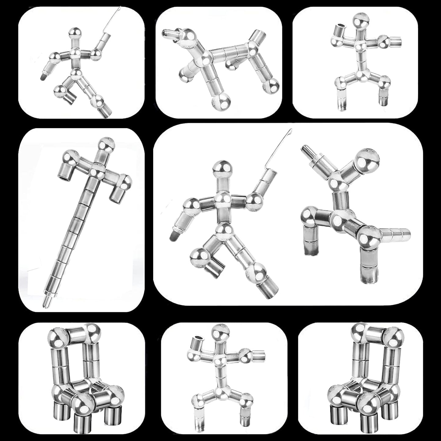 Magnetic fingertip pen, decompression magnetic pen fingertip toy pen