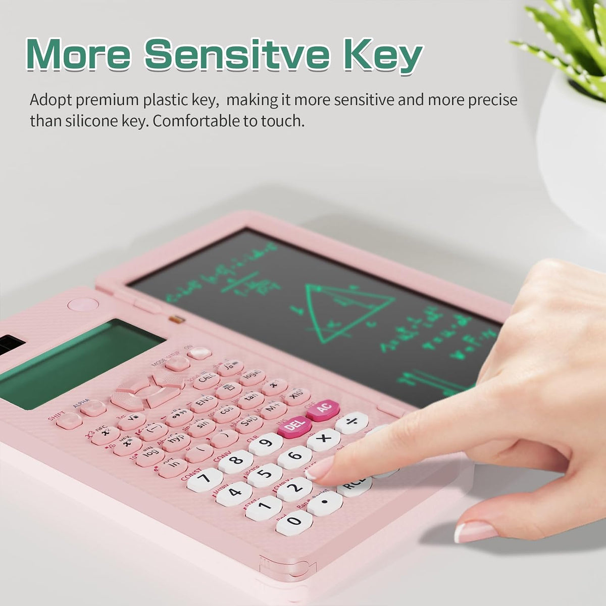 991ES MAX 417 Functions Scientific Calculator 4-Line Display Notepad