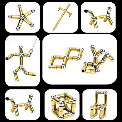 Magnetic fingertip pen, decompression magnetic pen fingertip toy pen