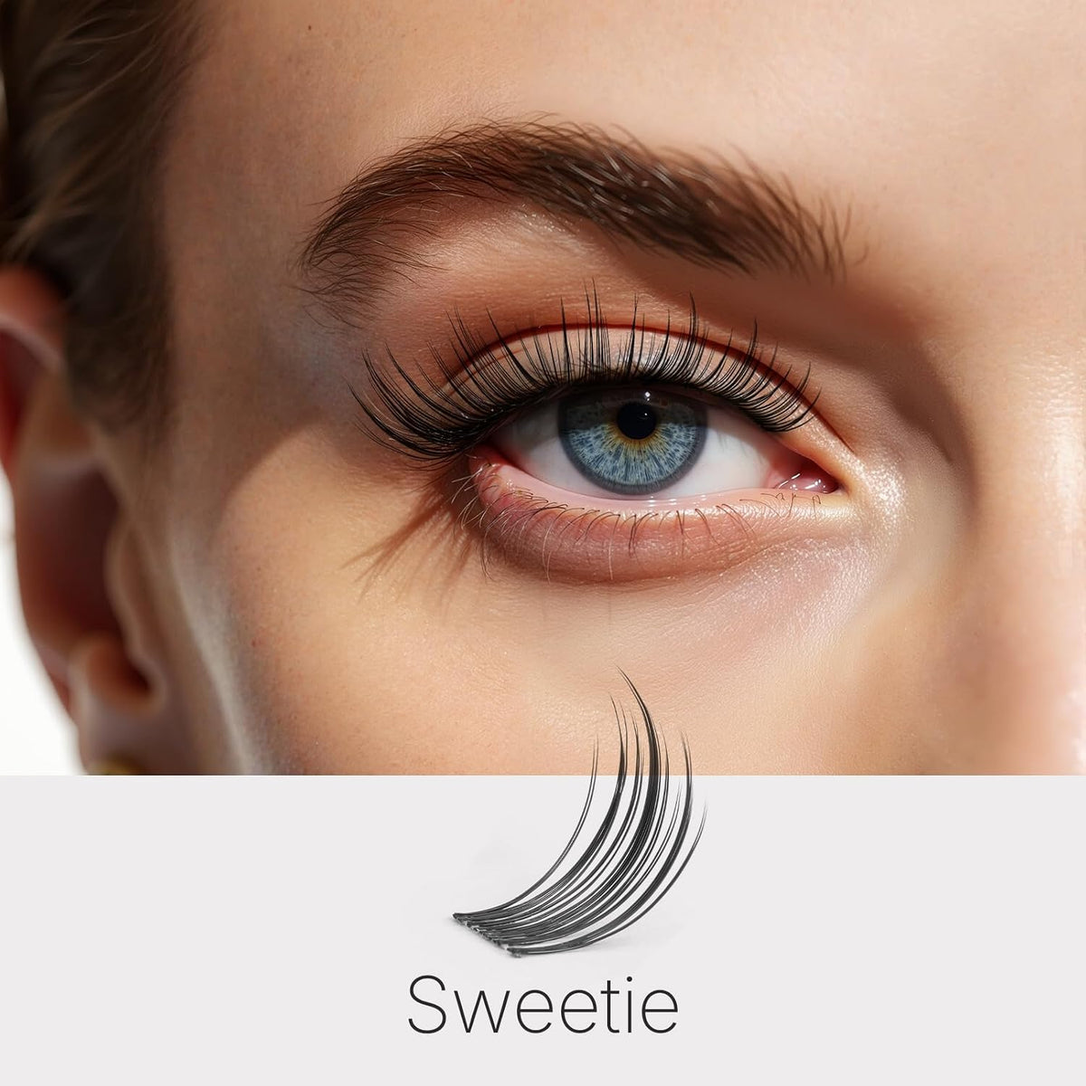 Eye-Catching Series Individual Cluster False Eyelashes 8-18mm