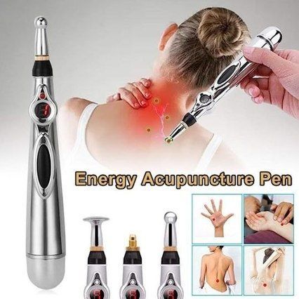 Massage electronic acupuncture pen