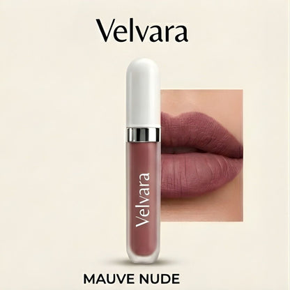 Velvara™ – Matte Liquid Lipstick Set, 10 Shades, Waterproof & Vitamin E + 50% OFF