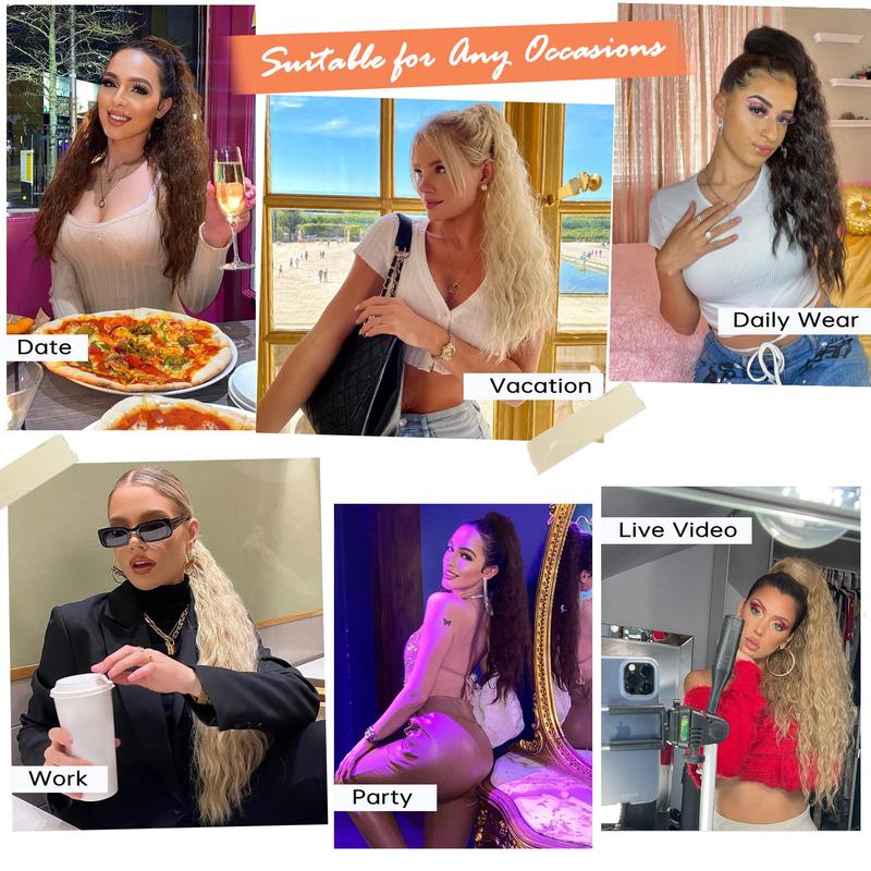 The Allure Me Ponytail - Salon-Quality Volume in Seconds +50%  OFF