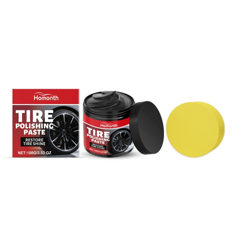 TireShine™ BlackRevive - Deep Gloss Long-Lasting Tire Polish (100g)