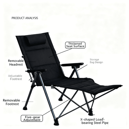 Outdoor Folding Recliner Chair