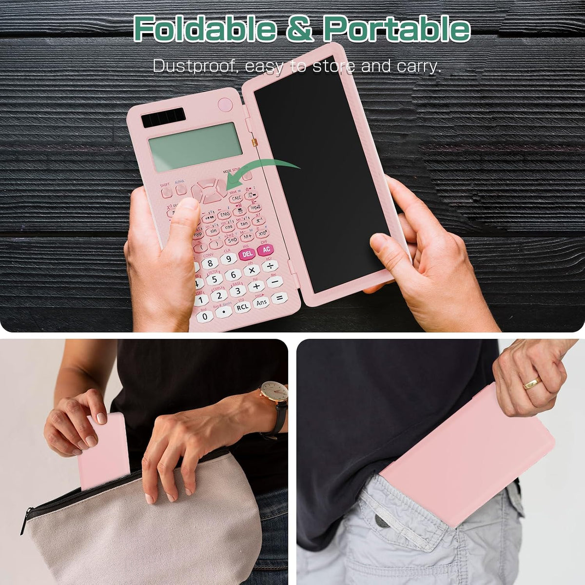 991ES MAX 417 Functions Scientific Calculator 4-Line Display Notepad
