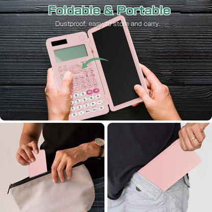 991ES MAX 417 Functions Scientific Calculator 4-Line Display Notepad