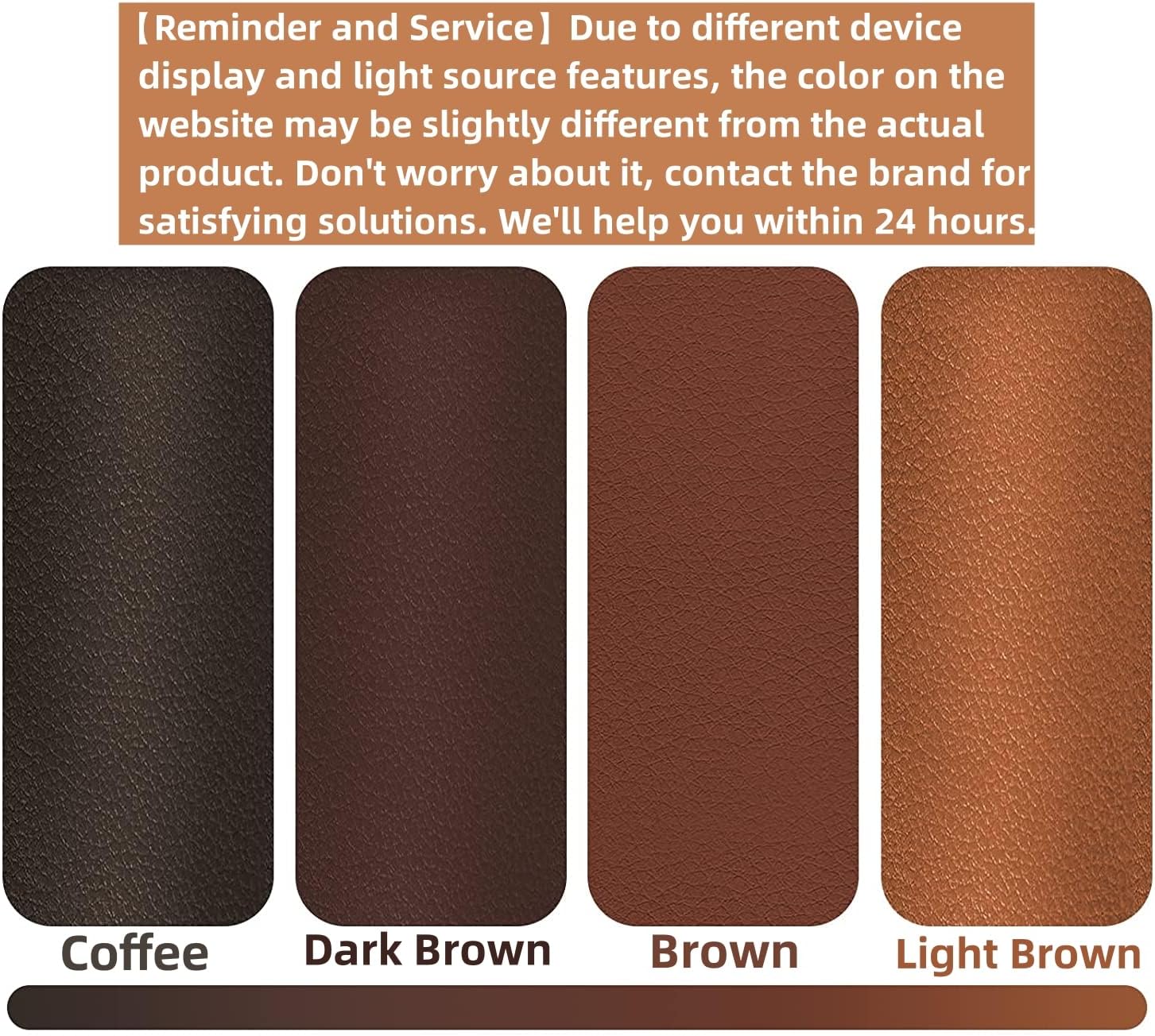 Caedrea Leather Repair Patch – 17x79" Self-Adhesive Waterproof Vinyl Patch for Couch, Furniture, Car Seats & Cabinets, Durable DIY Fix