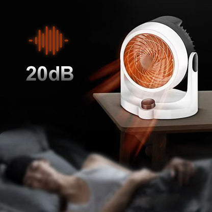 Comfortair Duo — 2-in-1 Fan Heater with Adjustable Airflow for Year-Round Comfort