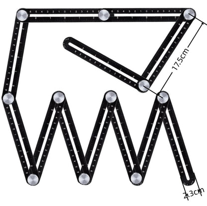 12-fold Multi Angle Measuring Ruler