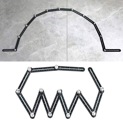 12-fold Multi Angle Measuring Ruler