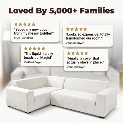 Premium Universal Sofa Cover - Complete Stain Protection