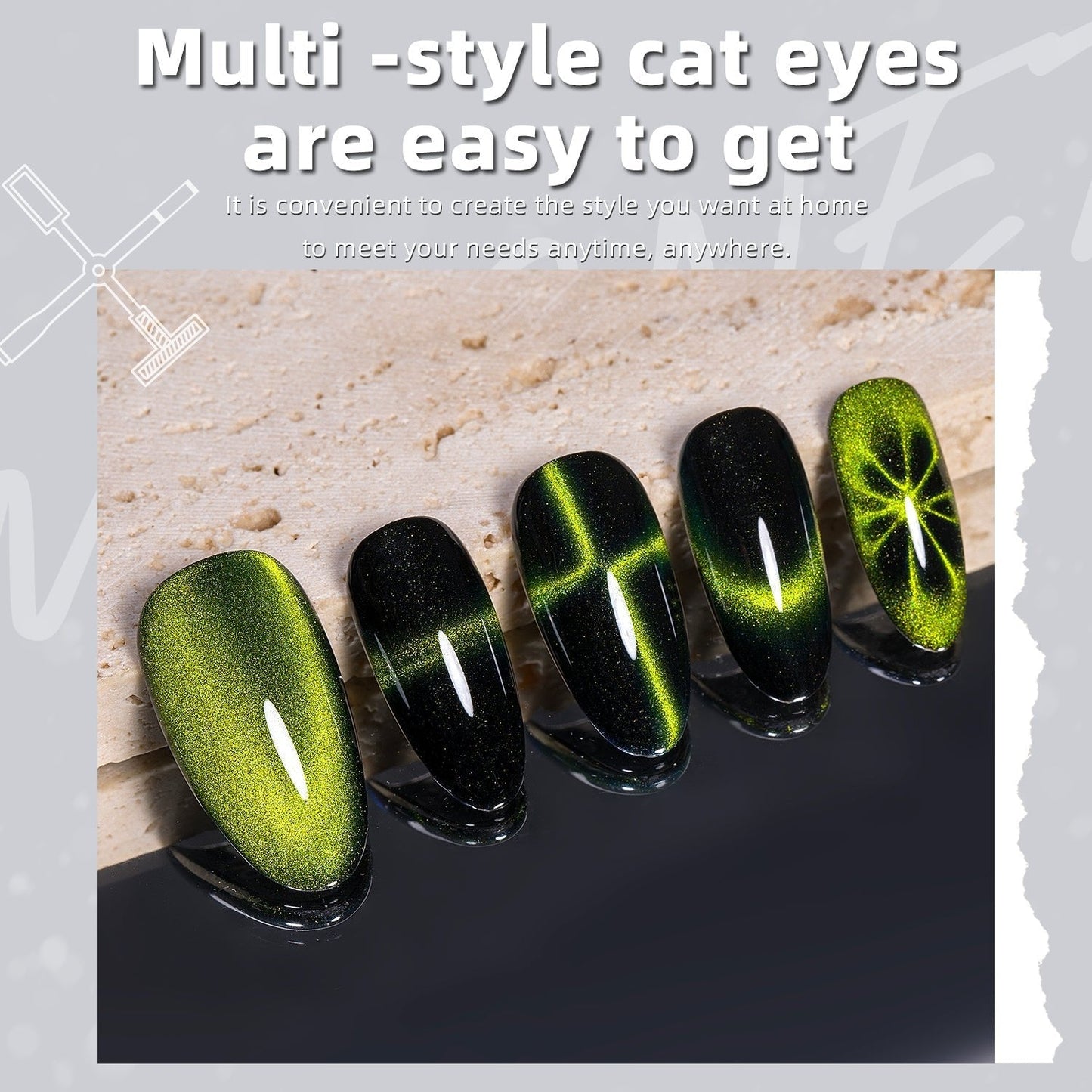 5-in-1 Fancy Cat Eye Magnet-Latest 2025