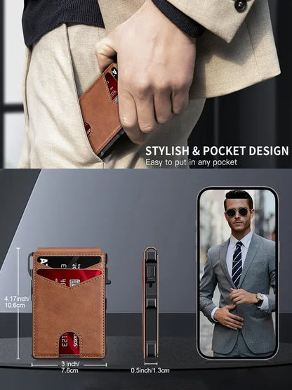 Minimalist Slim Wallet — Premium Edition