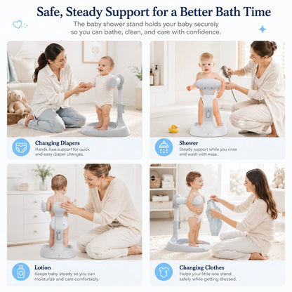 Baby Standing Bath Support Rack