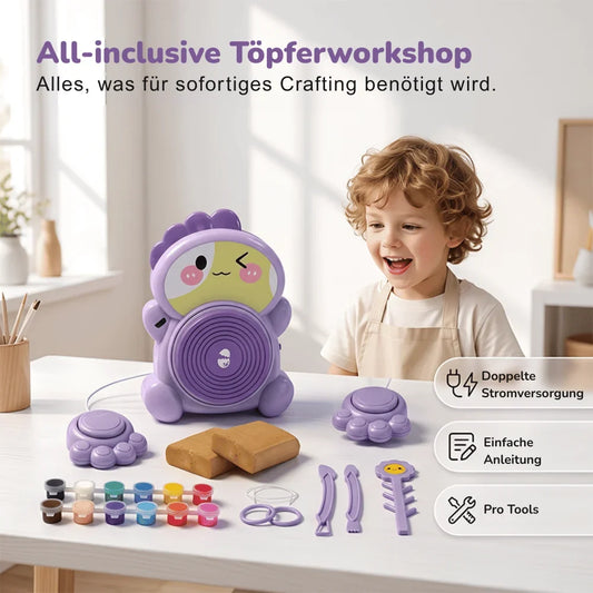 SpinArt™ - Ignite Creativity and Confidence with Easy Pottery Fun