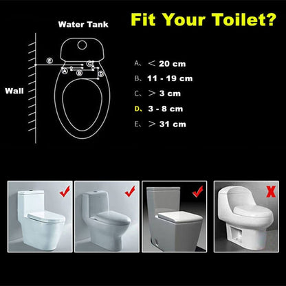 Smart Toilet Flusher(Hot and cold temperatures can be adjusted freely)