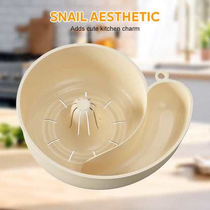 Liriox — Automatic Snail-Shaped Fruit and Vegetable Washing Basket