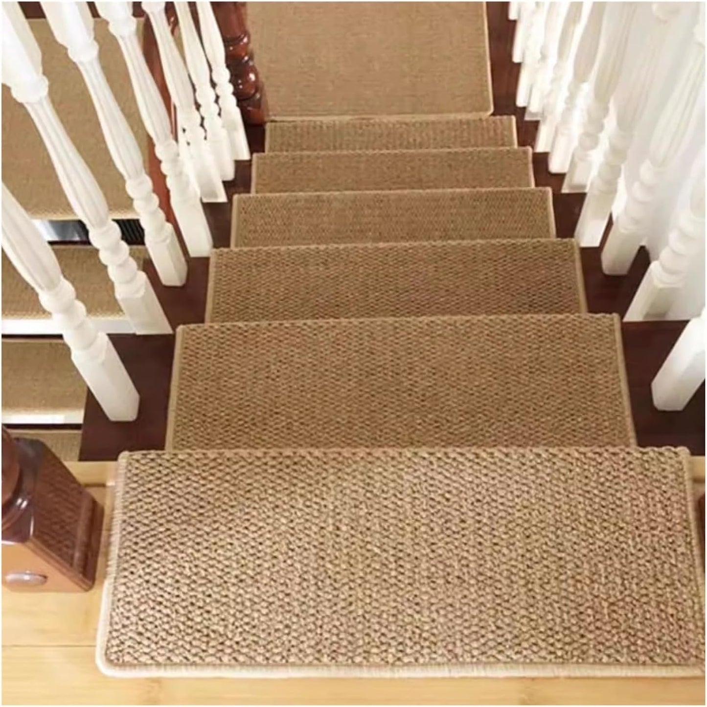 Self Adhesive Imitation Sisal Indoor Stair Runner Rugs Cover Mat