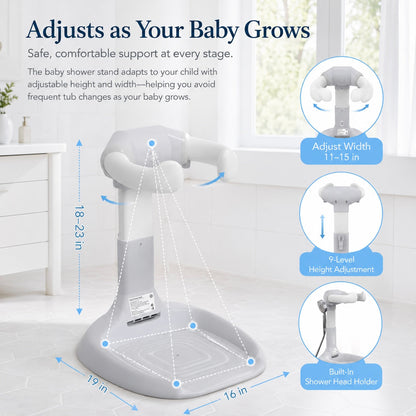 Baby Standing Bath Support Rack