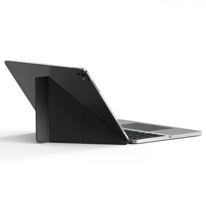 New foldable ultra-thin Bluetooth keyboard, compatible with Apple, Android, smartphones, and tablets.