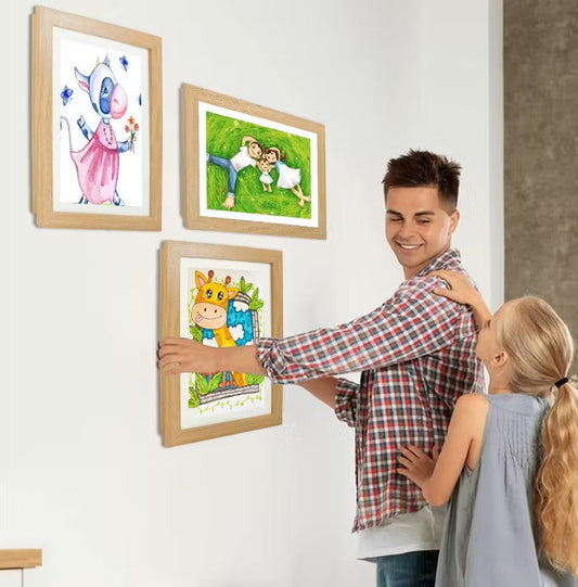 🔥This week's hot sale🔥Children's drawing magnetic absorption storage picture frame