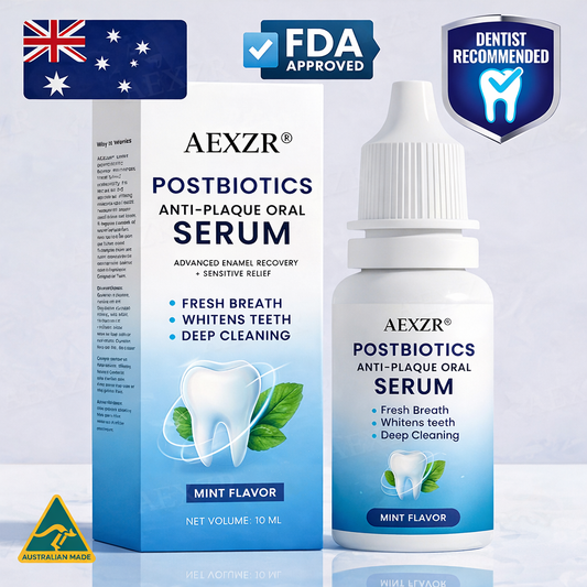 🦷 Fills Micro-Defects & Stops Sensitivity | AEXZR® Postbiotics Anti-Plaque Oral Serum