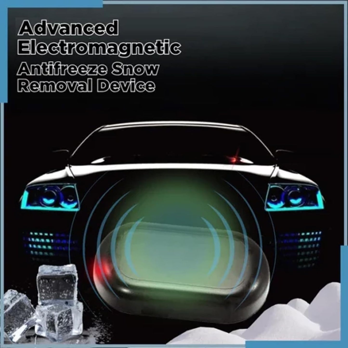 Electromagnetic Defroster | Solar-powered | Automatic Ice & Snow Removal | Frostex