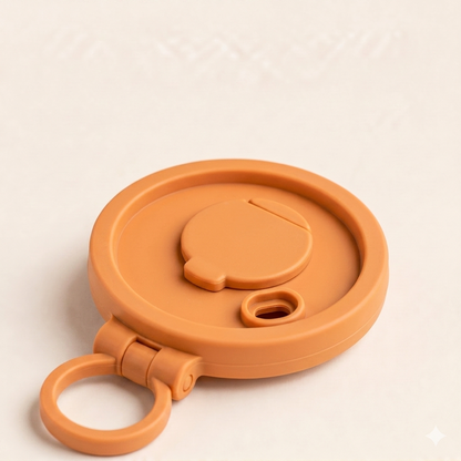 Maviglow™ – Spill-Proof Silicone Can Lid with Built-In Straw
