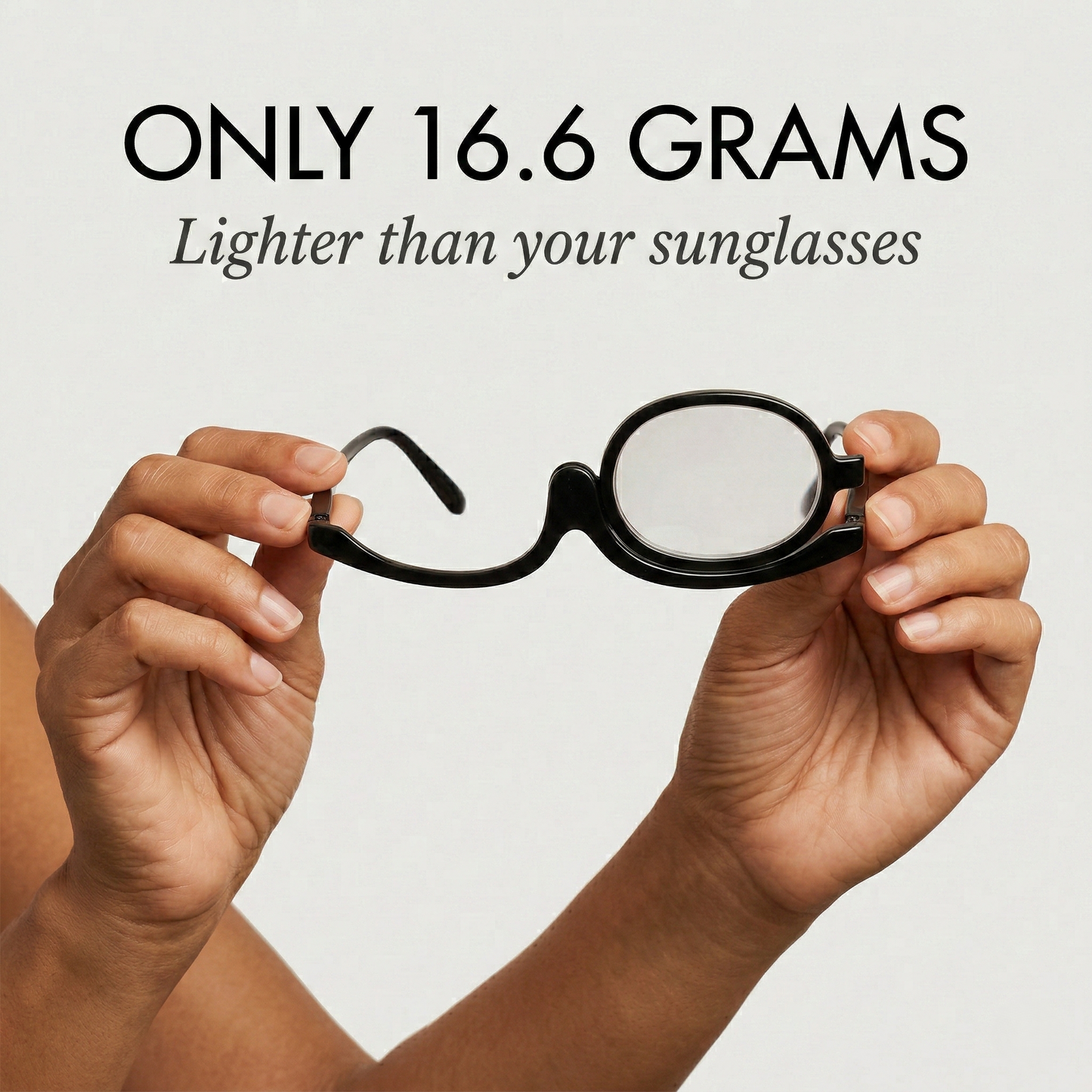 Viera™ – Rotating Magnifying Makeup Glasses for Flawless Application +50% OFF
