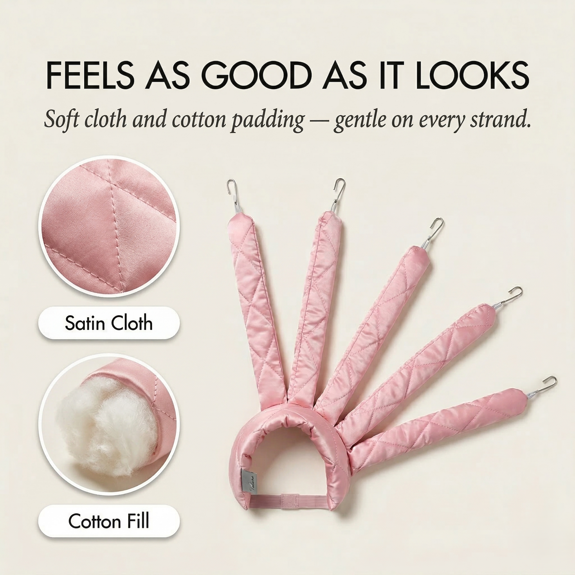 Velura™ – Heatless Overnight Curl Set | No Damage Soft Waves +50% OFF