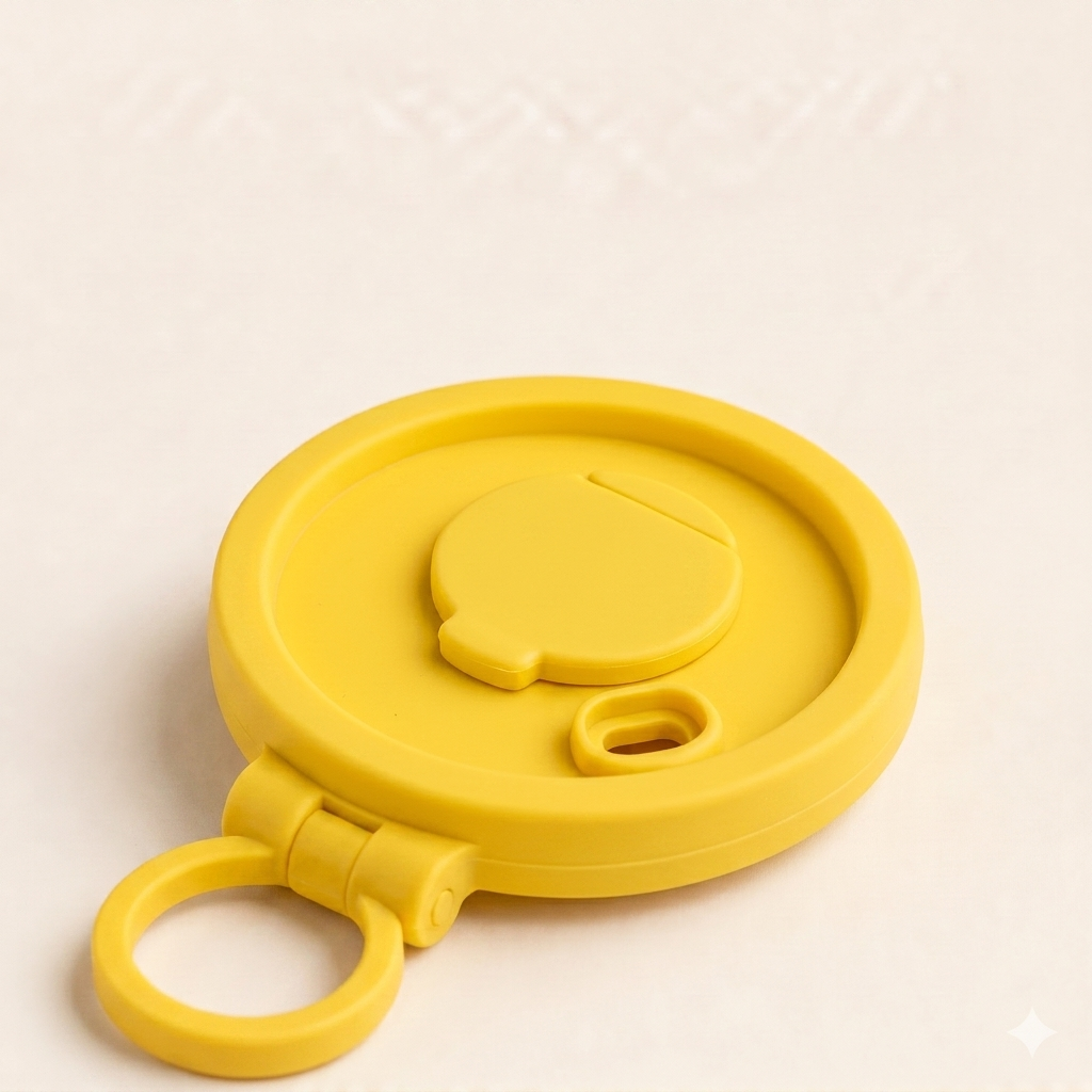 Maviglow™ – Spill-Proof Silicone Can Lid with Built-In Straw