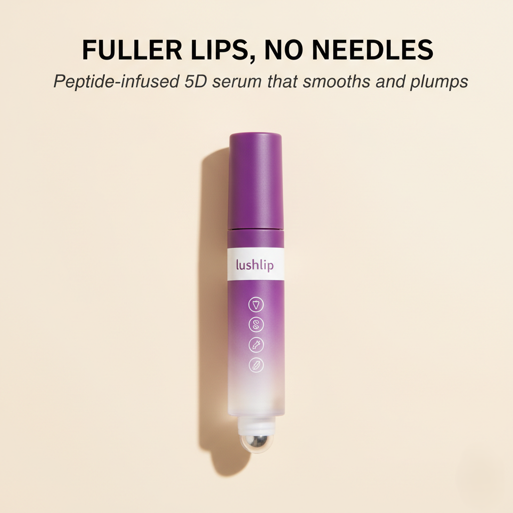 Lushlip™ – 5D Anti-Wrinkle Plumping & Hydrating Lip Serum + 1 + 1 free