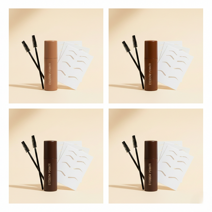 Archelle™ – Waterproof Eyebrow Stamp & Stencil Kit with 10 Brow Shapes + 1 +1 FREE