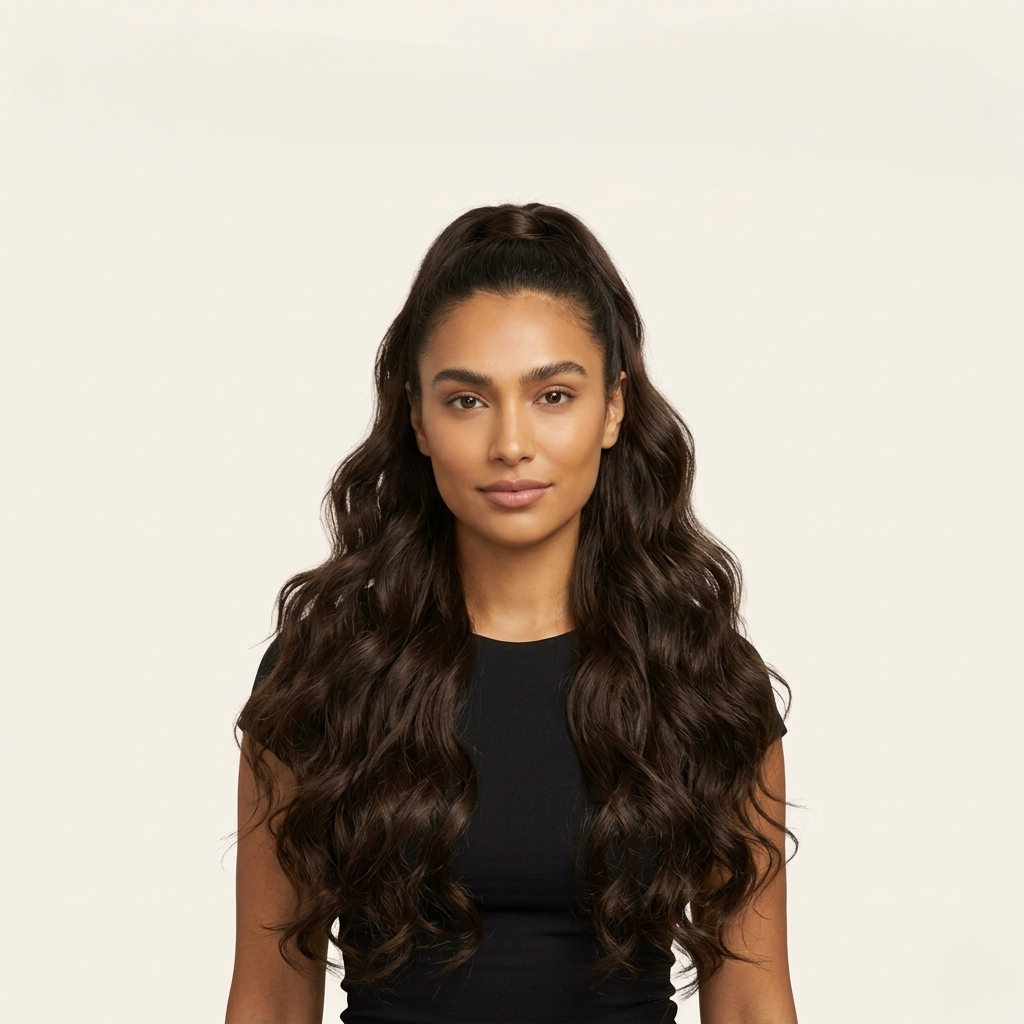GlowMane™ – Long Curly Wavy Clip-In Ponytail Hair Extension + 50% OFF