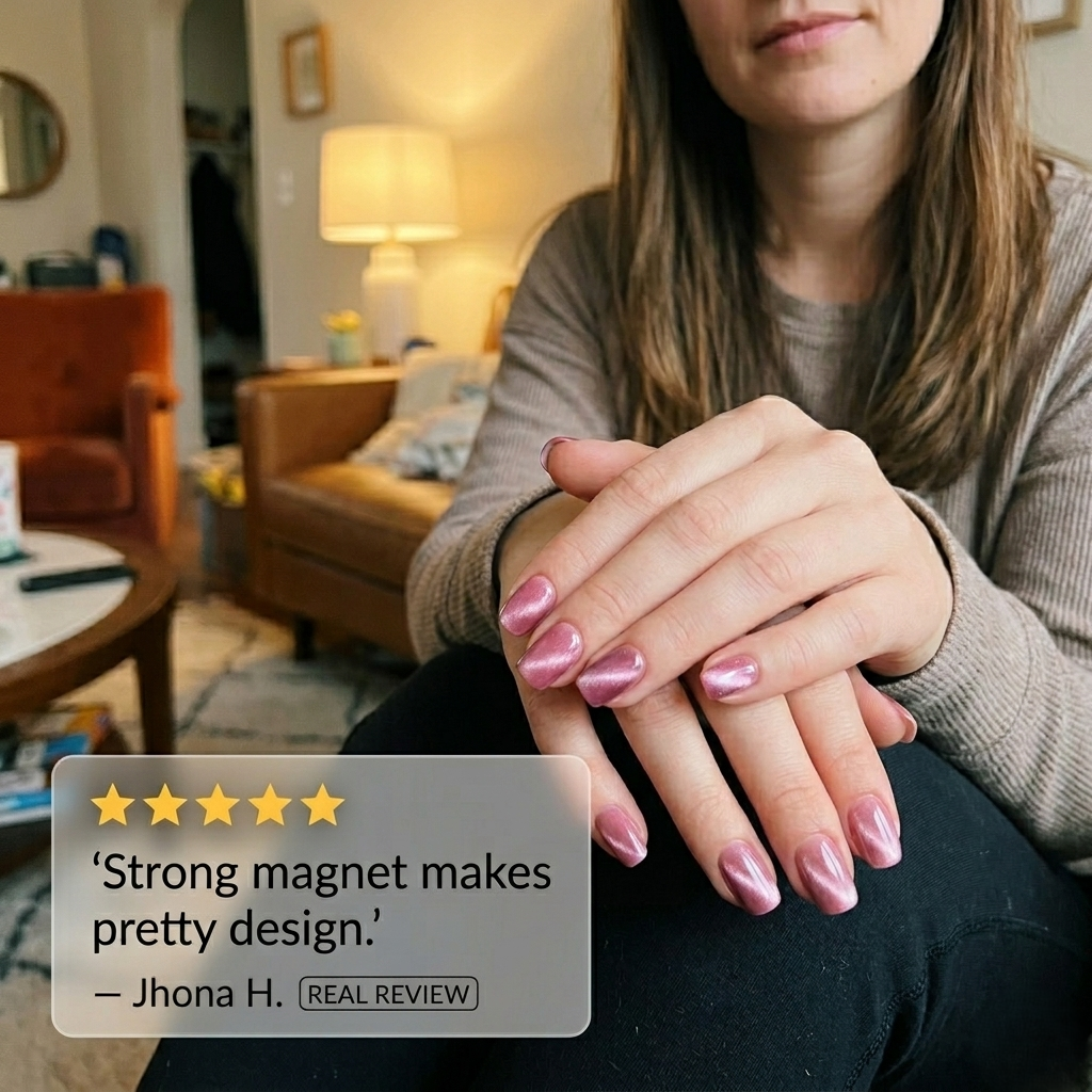 Maviglow™ – All-in-One Cat Eye Gel Nail Pen with Built-In Magnet 