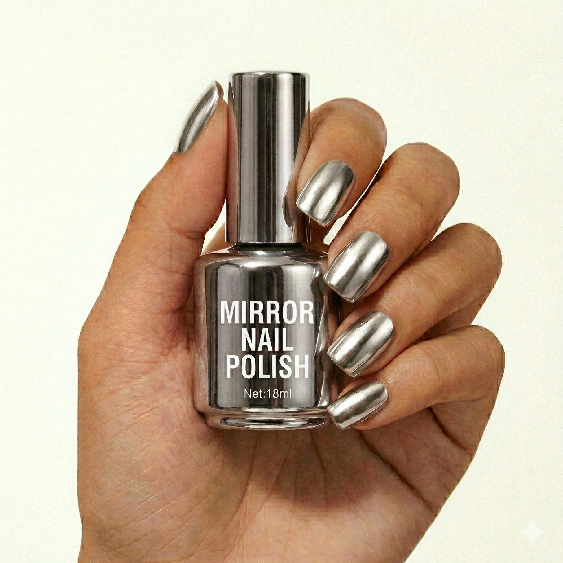 Lusoire™ – Liquid Mirror Chrome Nail Polish for Instant Salon-Shine Nails + 1+1 FREE