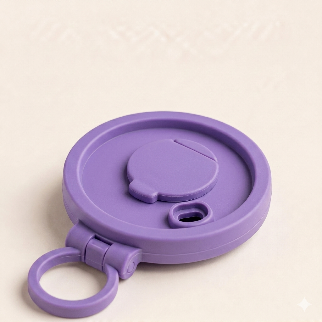 Maviglow™ – Spill-Proof Silicone Can Lid with Built-In Straw