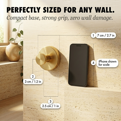Mounvik™ – No-Drill Twist-Lock Suction Wall Hooks + 50% OFF