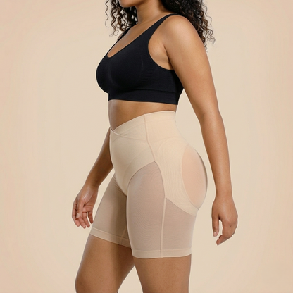 Contourelle™ – High-Waisted Seamless Sculpting Shorts with Butt Lift +50% OFF