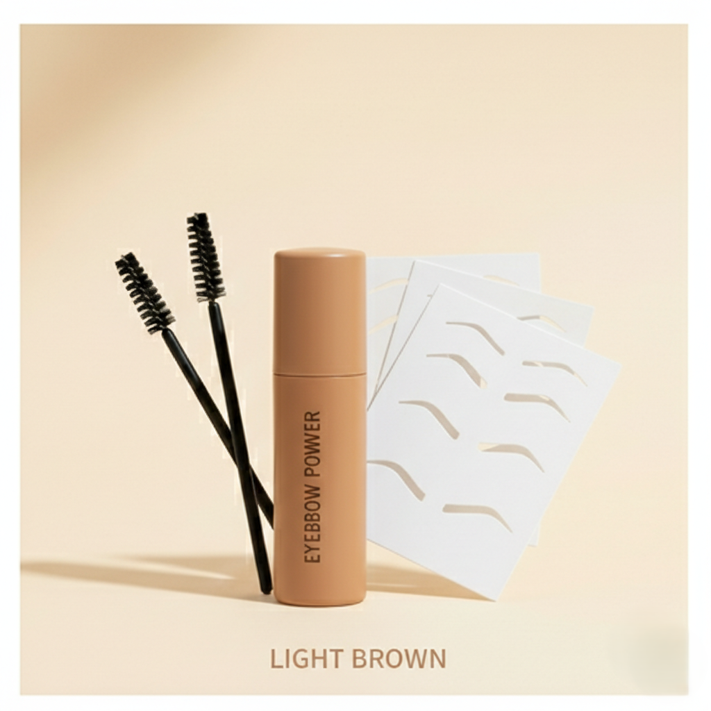 Archelle™ – Waterproof Eyebrow Stamp & Stencil Kit with 10 Brow Shapes + 1 +1 FREE