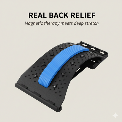 Lumaris™ – Magnetic Acupressure Back Stretcher for Lumbar Pain Relief + 50% OFF