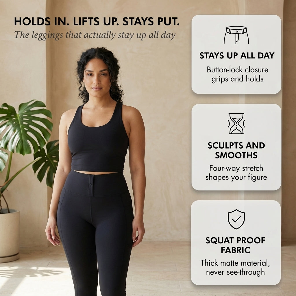 Maviglow™ – High-Waisted Sculpting Tummy Control Slimming Leggings 