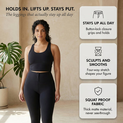 Maviglow™ – High-Waisted Sculpting Tummy Control Slimming Leggings 