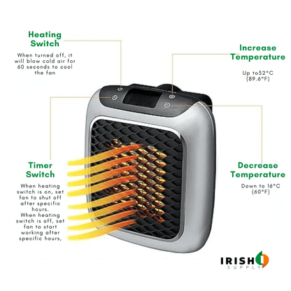 HEATPOD Wall Mounted Portable Heater