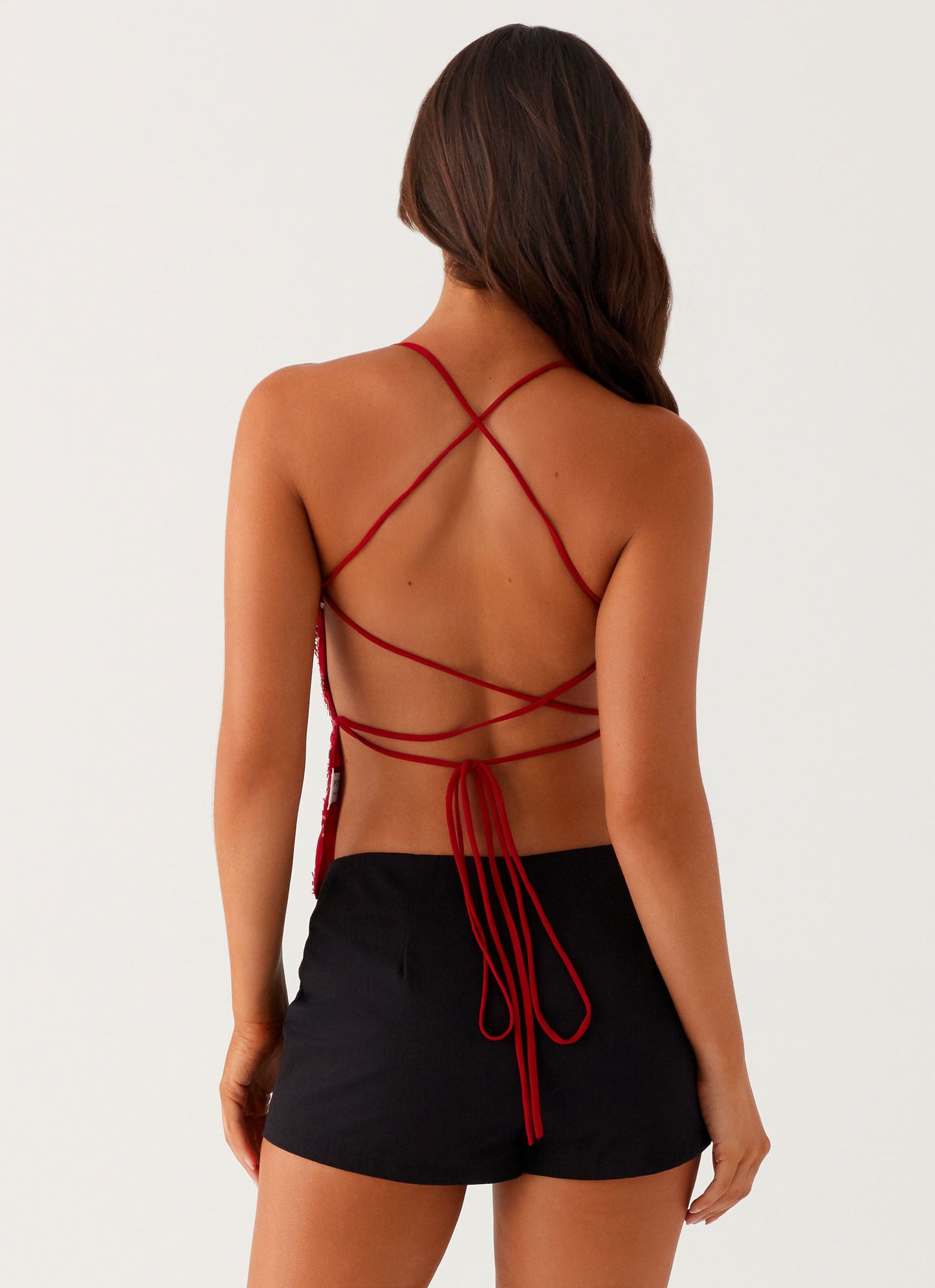 Sparkly V-Neck Cami Top