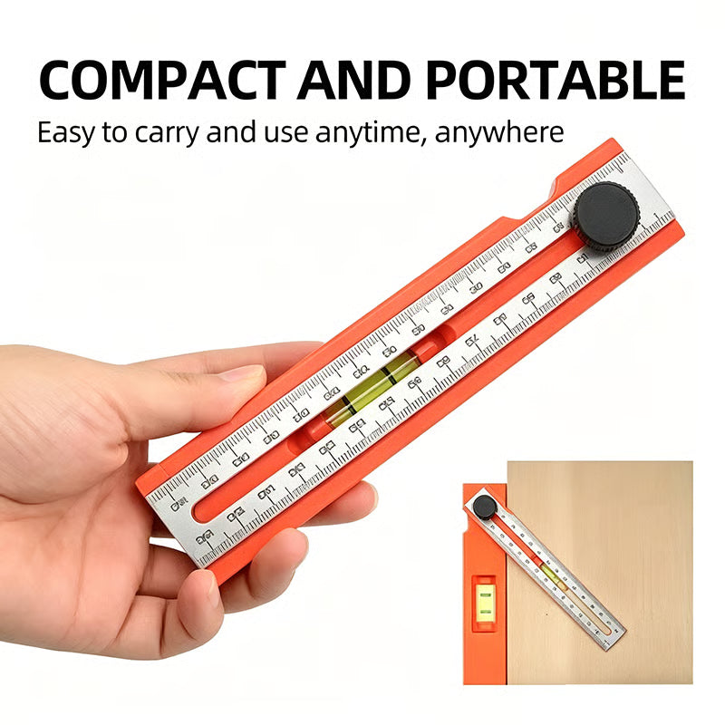Mira Level Ruler | Multi-Angle, Compact Aluminum 0