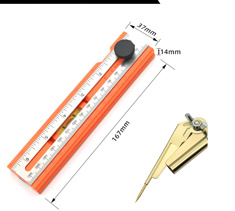 Mira Level Ruler | Multi-Angle, Compact Aluminum 2