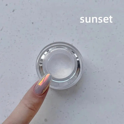 NailGlow™ Chrome Powder - Mirror Shine Nail Polish, Elegant & Long-Lasting