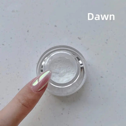 NailGlow™ Chrome Powder - Mirror Shine Nail Polish, Elegant & Long-Lasting